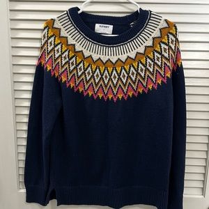 Old Navy Fair-isle sweater